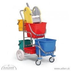 Upratovací vozík STEP + vedrá 2x6L