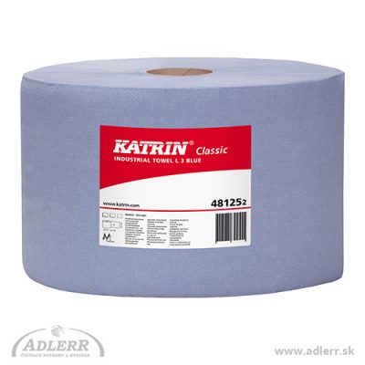 Priemyselné utierky KATRIN L 3 BLUE 380 m