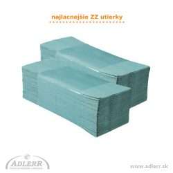 Papierové utierky ZZ LUX zelené