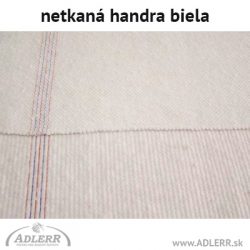 Handra na podlahu bavlnená biela
