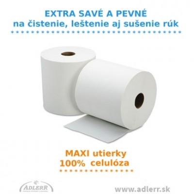 Utierky MAXI celulóza 2 vrstvy