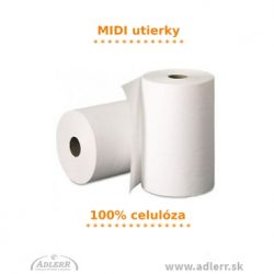 Utierky MIDI celulóza 2 vrstvy