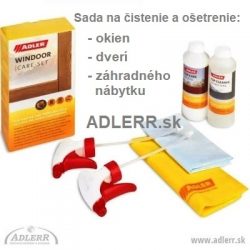 Adler pflegeset sada na ošetrenie drevených okien a záhradného nábytku